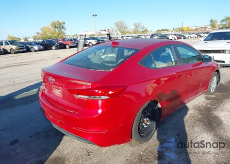 2017 Hyundai Elantra Se from USA, damaged, VIN 5NPD74LF6HH205146